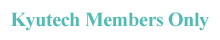 Kyutech Members Only