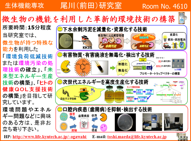 尾川（前田）研究室